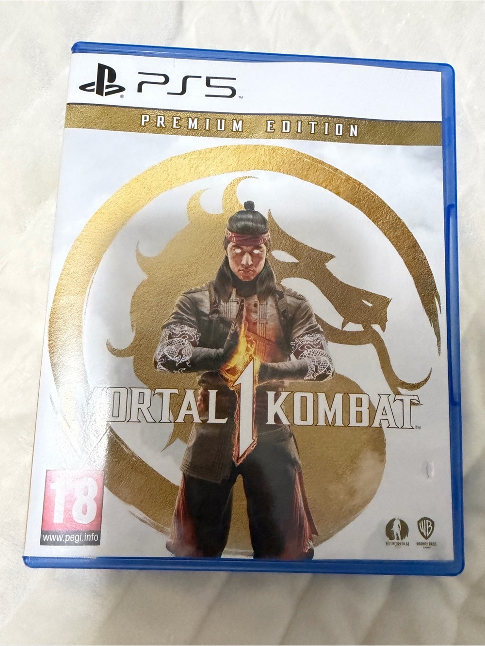 Warner Bros. Mortal Kombat 1 Premium Edition - White & Gold